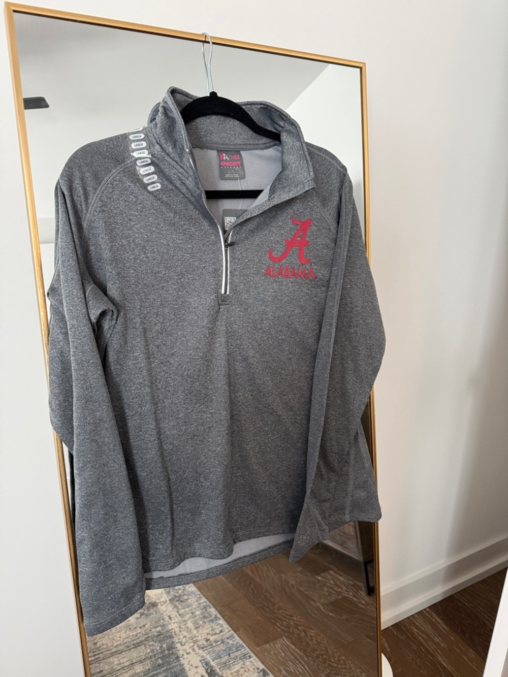 Alabama Women’s Gray Quarter-Zip